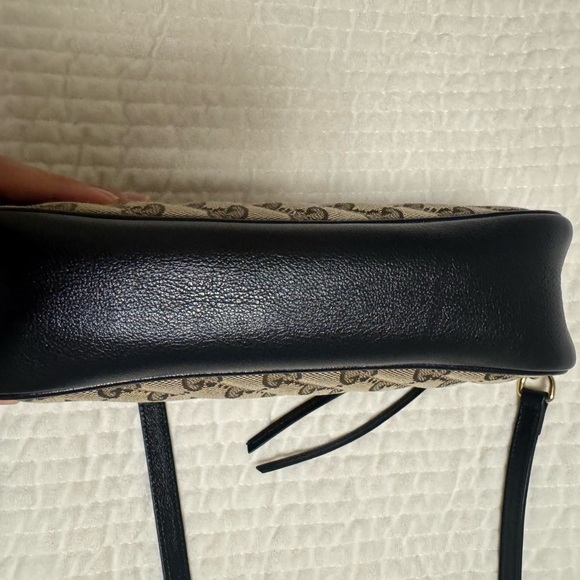 Gucci Brown and Black Crossbody Bag - Picture 4 of 5